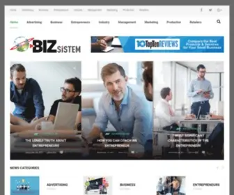 Bizsistem.com(Business Blog) Screenshot