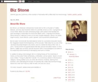 Bizstone.com(Biz Stone) Screenshot