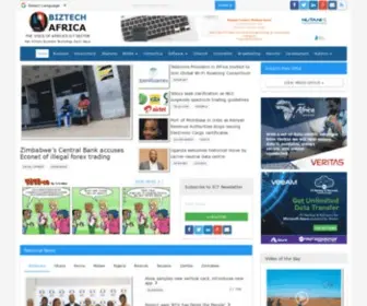 Biztechafrica.com(Biztech Africa) Screenshot