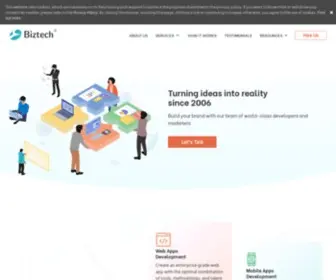 Biztechcs.com(Enterprise Software Development Company USA) Screenshot