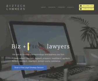 Biztechlawyers.com(International Business & Technology Lawyers) Screenshot