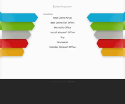 Biztechmsp.com(UltraDNS Client Redirection Service) Screenshot