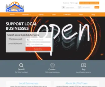 Bizthistown.com(Local Businesses Directory) Screenshot