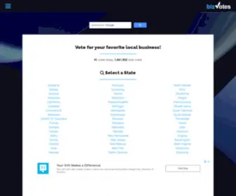 Bizvotes.com(Dit domein kan te koop zijn) Screenshot