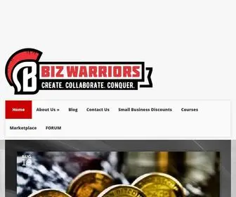 Bizwarriors.com(Biz Warriors) Screenshot