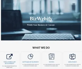 Bizwebify.com(Bizwebify) Screenshot