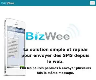 Bizwee.io(SMS Marketing in Mauritius) Screenshot