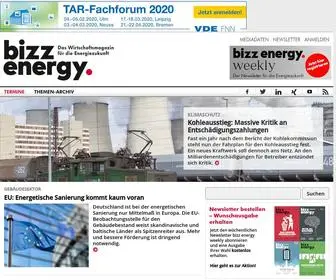 Bizz-Energy.com(Das Wirtschaftsmagazin f) Screenshot