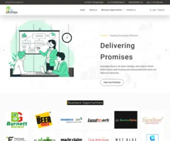 Bizzcration.com(Franchise opportunities in India) Screenshot