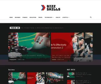 Bizzskills.com(Be Skilled With Everything) Screenshot