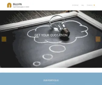 Bizzvn.com(We are a leading Digital Marketing Agency In Vietnam) Screenshot