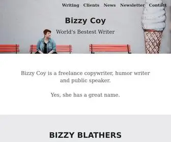 Bizzycoy.com(Bizzy Coy) Screenshot