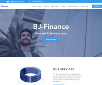 BJ-Loanapply.com(BJ-Finance Group) Screenshot