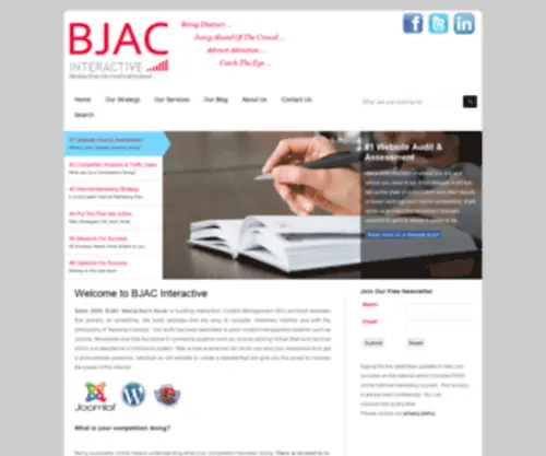 Bjacinteractive.com Screenshot