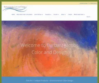 Bjacobscolordesign.com(Exterior & Interior Design Color Consultant Sonoma County Marin County CA by Barbara Jacobs Color and Design) Screenshot