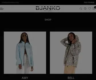 Bjankomilano.shop(Giacche antipioggia realizzate in tyvek) Screenshot