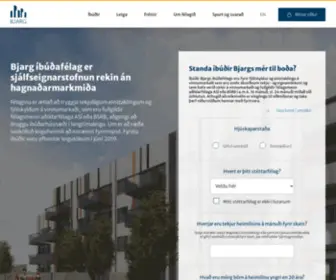 Bjargibudafelag.is(íbúðafélag) Screenshot