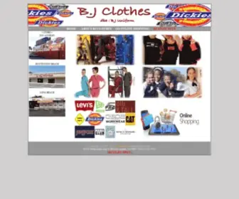 BJclothes.com(WELCOM TO) Screenshot