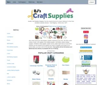 BJcraftsupplies.com(BJ's Craft Supplies) Screenshot