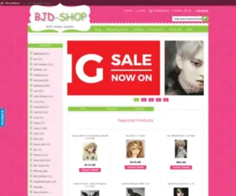 BJD-Shop.com(BJD Shop) Screenshot