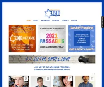 Bjephoenix.org(Bureau of Jewish Education) Screenshot