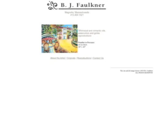 Bjfaulkner.com(B.J) Screenshot