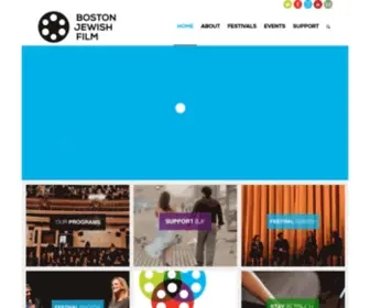 BJFF.org(Official Site of the Boston Jewish) Screenshot