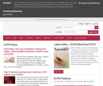 BJFM.co.uk(British Journal of Family Medicine) Screenshot