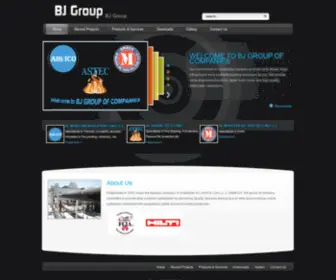 BJgroupuae.com(BJ Group) Screenshot