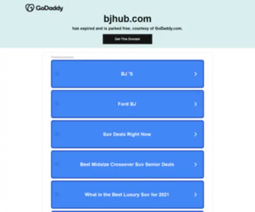 Bjhub.com(Forsale Lander) Screenshot