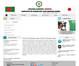 Bjiri.com(Bangladesh Japan Institute of Radiology Imaging) Screenshot