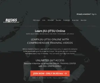 BJJ365.com(BJJ 365) Screenshot