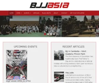 Bjjasia.com(The most comprehensive database of Brazilian Jiu Jitsu (BJJ)) Screenshot