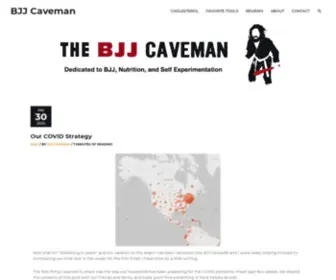 BJjcaveman.com(BJJ Caveman) Screenshot