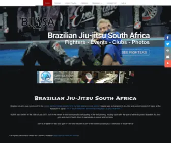 BJjsa.co.za(Brazilian Jiu) Screenshot