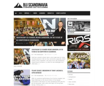 BJJscandinavia.com(BJJ Scandinavia) Screenshot