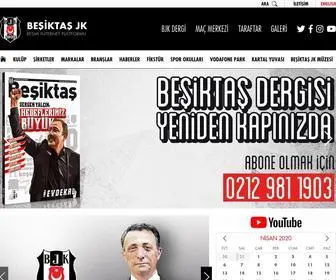 BJK.com.tr(Beşiktaş) Screenshot