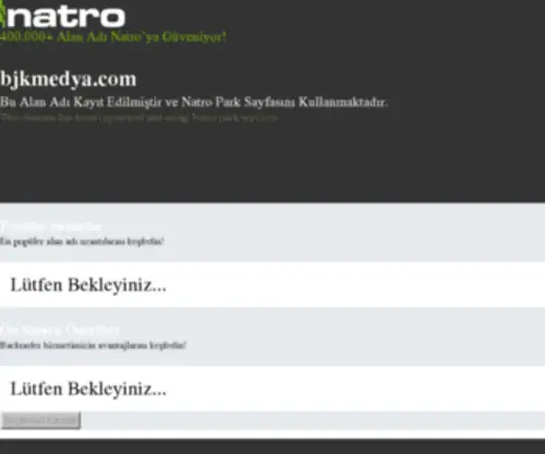 BJkmedya.com(The sale page of) Screenshot