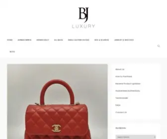Bjluxury.com(BJ Luxury) Screenshot