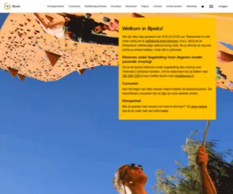 Bjoeks.nl(Klimcentrum Bjoeks Groningen) Screenshot