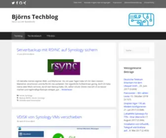 Bjoerns-Techblog.de(Björns Techblog) Screenshot