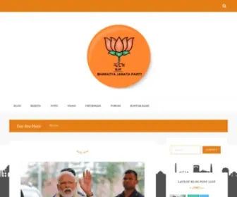 BJpdelhi.org(Bharatiya Janta Party) Screenshot