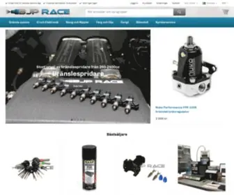 BJprace.se(Bjp Race Webshop) Screenshot