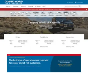 BJRV.com(Camping World of Kaysville) Screenshot