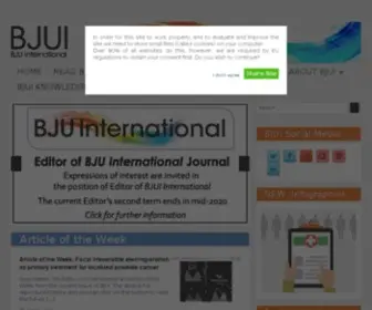 Bjui.org(BJU International) Screenshot