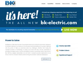 BK-Electric.com(BK Electric) Screenshot