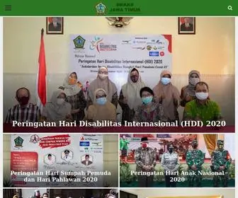 BK3Sjatim.org(Beranda) Screenshot