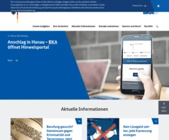 Bka.de(Startseite) Screenshot