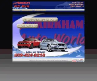 Bkautoworld.net(Bruce Kirkham's Auto World) Screenshot