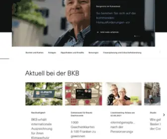 BKB.ch(Basler Kantonalbank) Screenshot